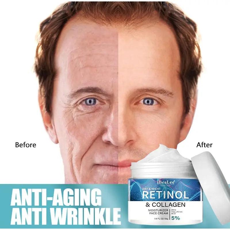 Wrinkles Cream - Retinol Collagen Anti-Aging Face Cream