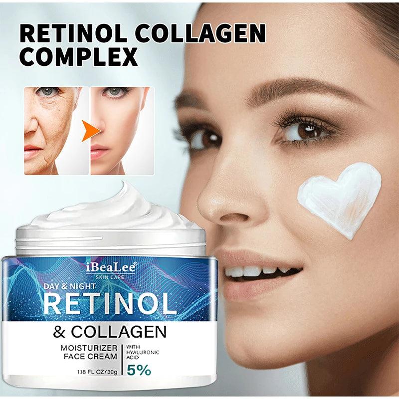 Wrinkles Cream - Retinol Collagen Anti-Aging Face Cream