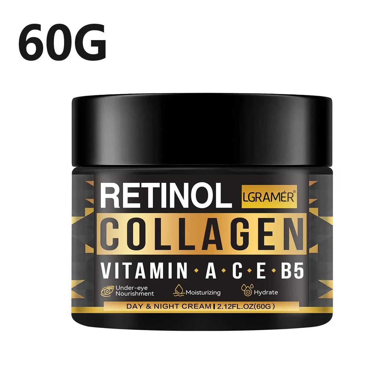 Collagen and Retinol Cream: Anti-Aging Formula for Men