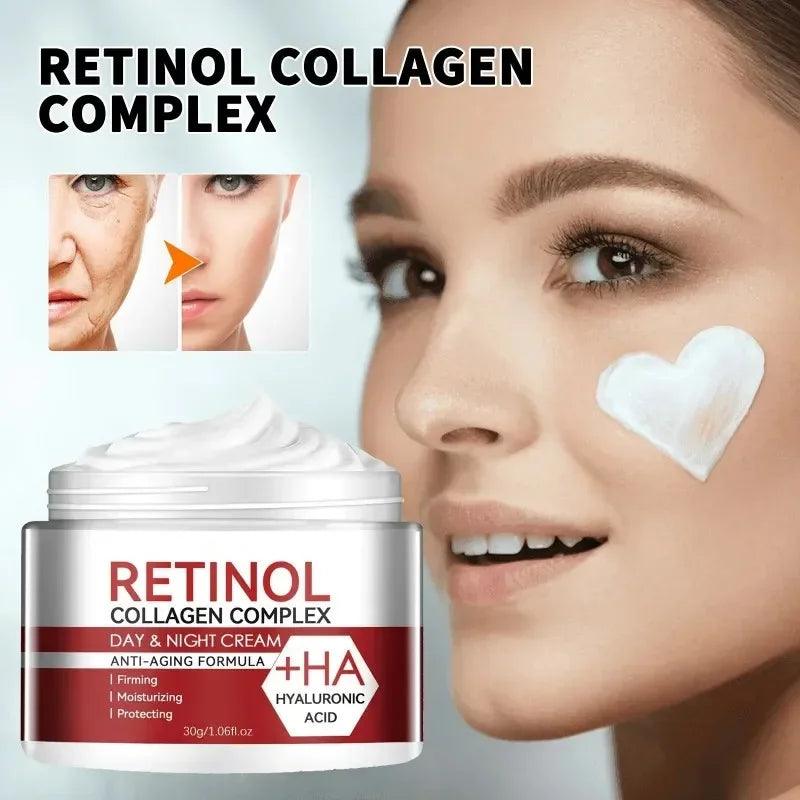 Wrinkles Cream - Retinol & Hyaluronic Collagen Complex