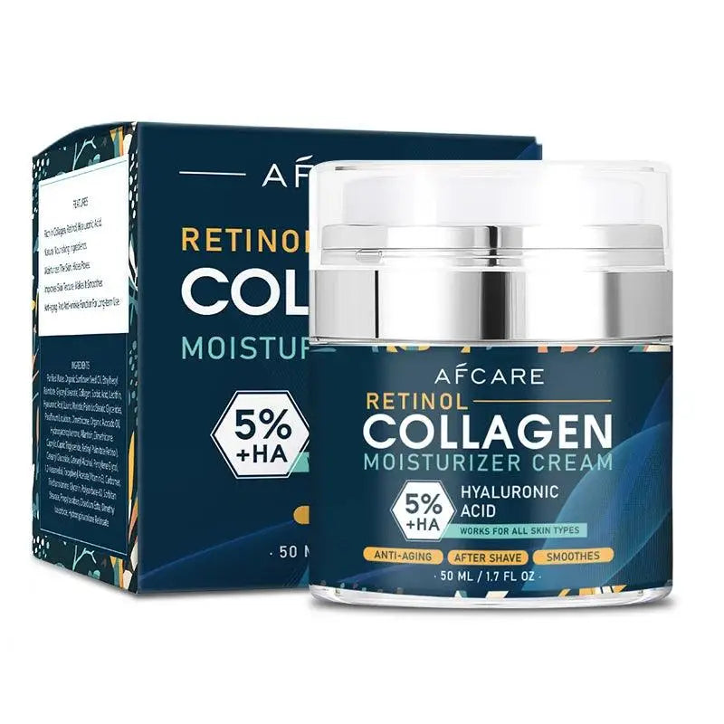 Men’s Retinol Collagen Moisturizing Cream - Wrinkles Cream