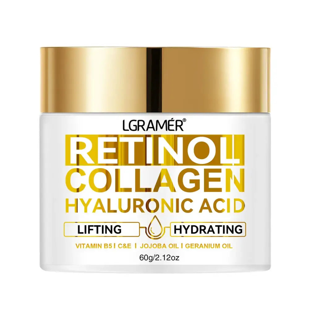 Retinol Anti-Aging Cream: Moisturizes, smooths, repairs.