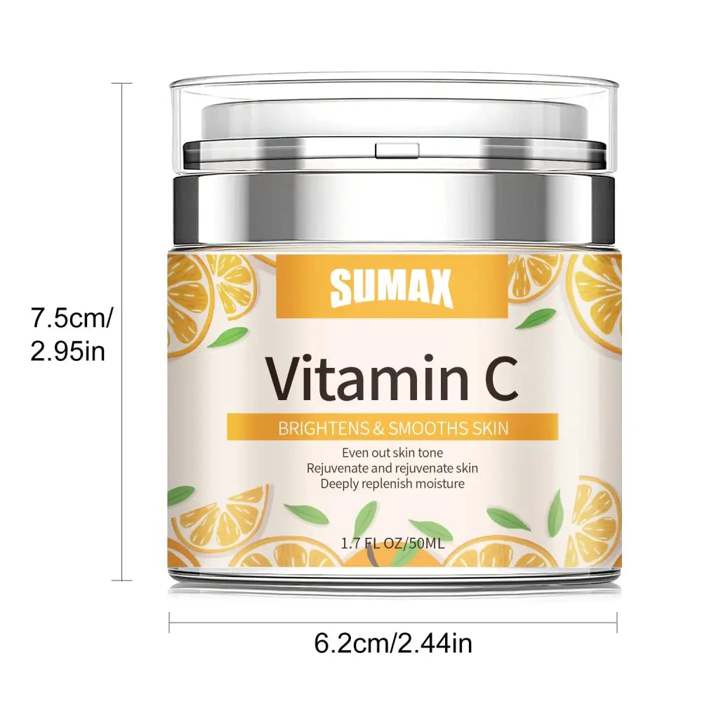 Vitamin C Face Cream – Firming, Whitening, &amp; Wrinkle Reduction
