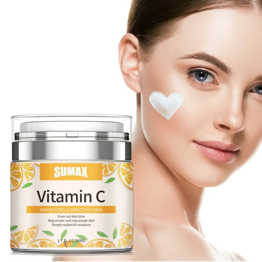 Vitamin C Face Cream – Firming, Whitening, &amp; Wrinkle Reduction
